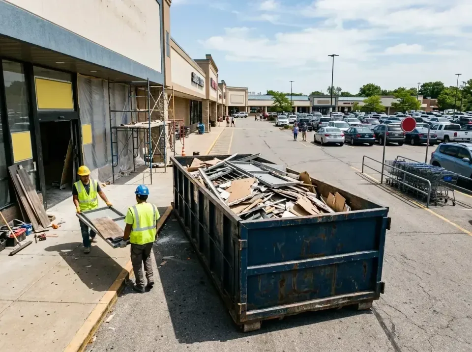 retail-store-renovation-debris-003 — frequently asked questions, Roll-off Dumpster Rentals in Granite Bay, CA